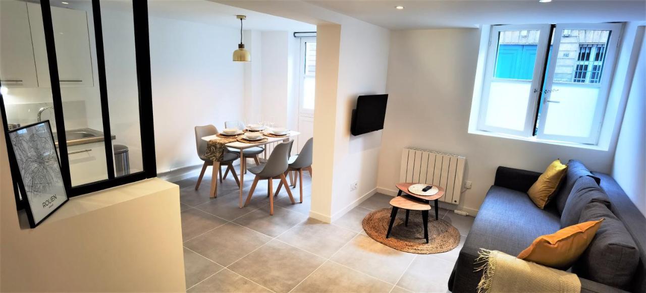 Le Palm ✧ Duplex Centre Historique Rouen Apartment Ngoại thất bức ảnh