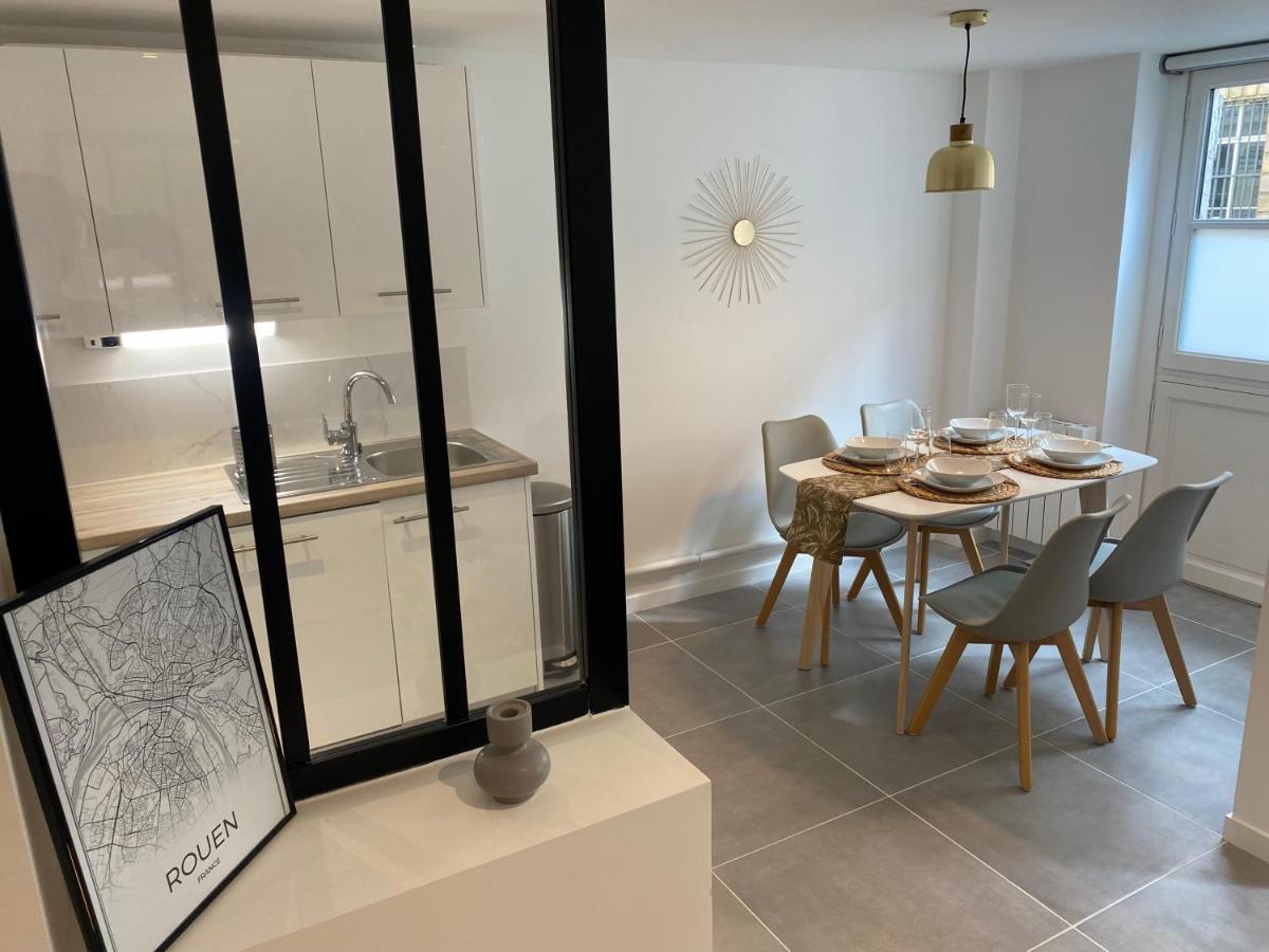 Le Palm ✧ Duplex Centre Historique Rouen Apartment Ngoại thất bức ảnh